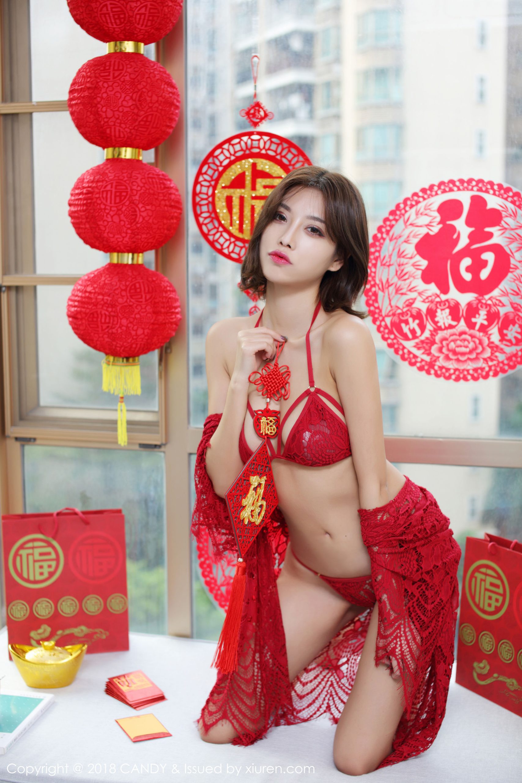 Yang Chenchen sugar "New Year Special" [网红馆CANDY] Vol.053