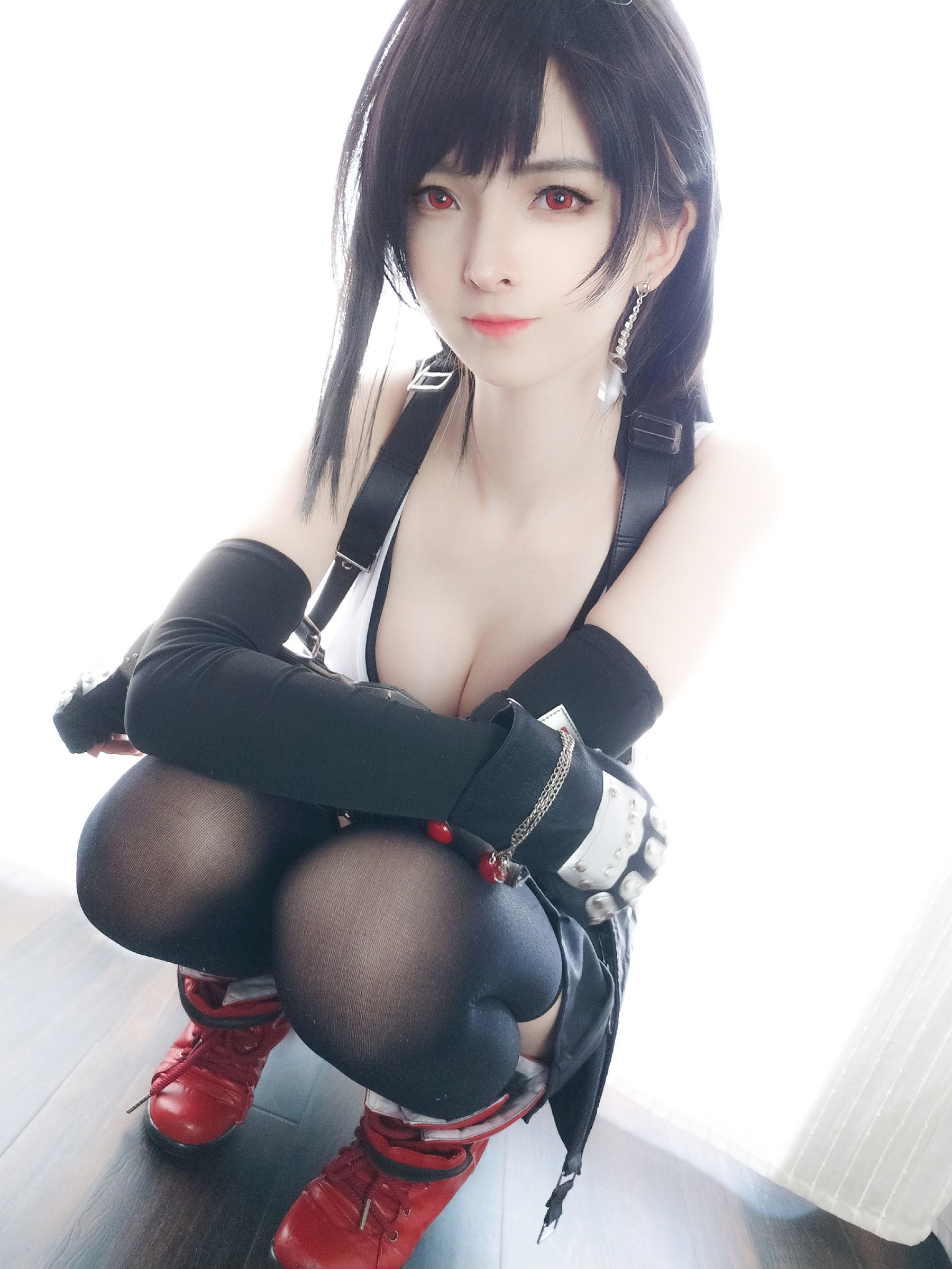 [Net Red Model Coser] Yi Xiao Yang Ze "Tifa Official Dress"