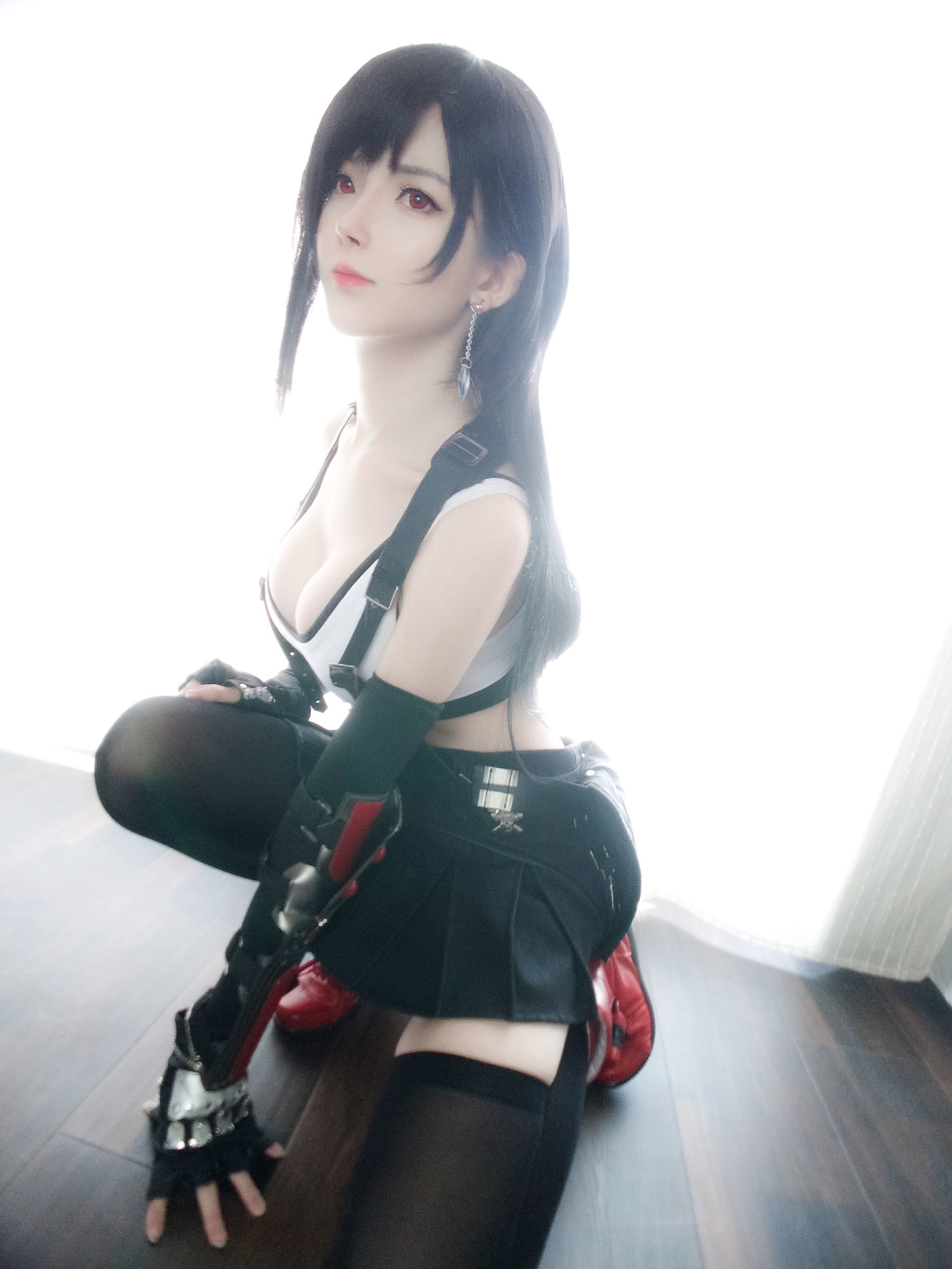 [Net Red Model Coser] Yi Xiao Yang Ze "Tifa Official Dress"