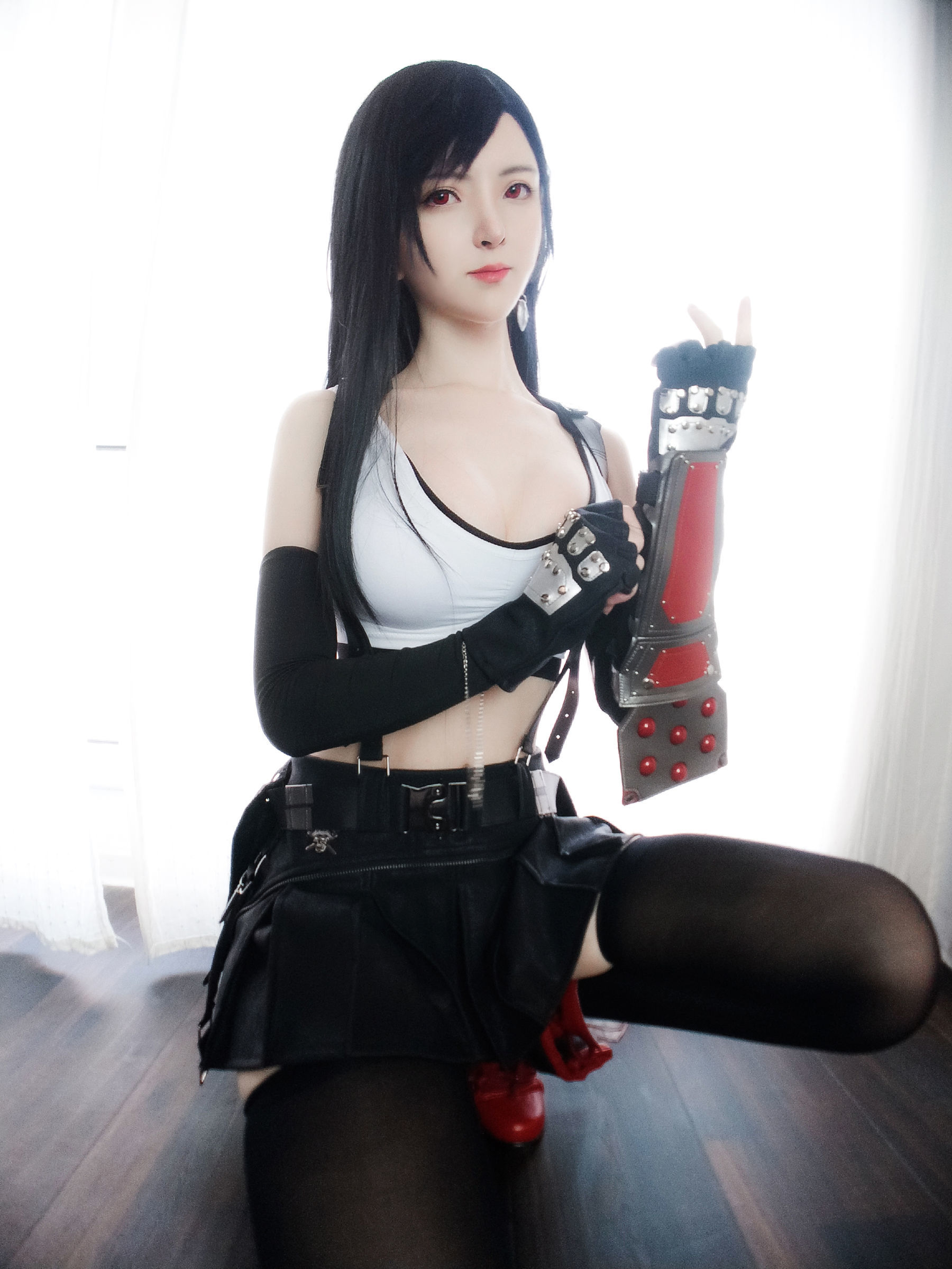 [Net Red Model Coser] Yi Xiao Yang Ze "Tifa Official Dress"