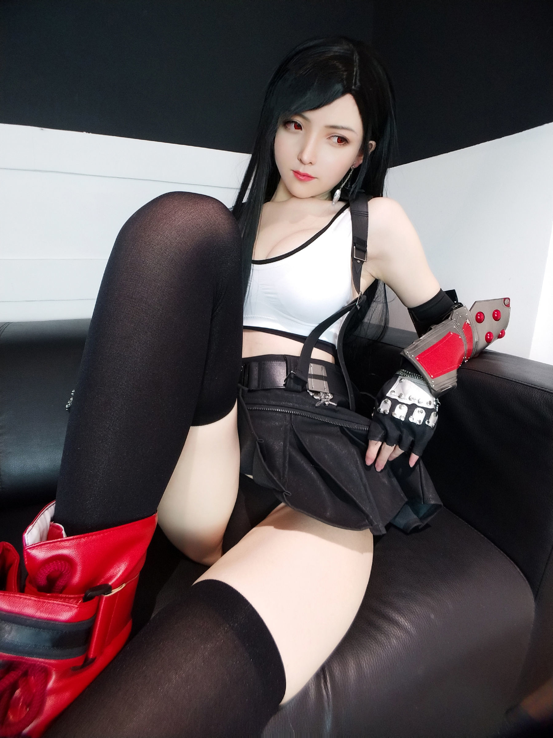 [Net Red Model Coser] Yi Xiao Yang Ze "Tifa Official Dress"