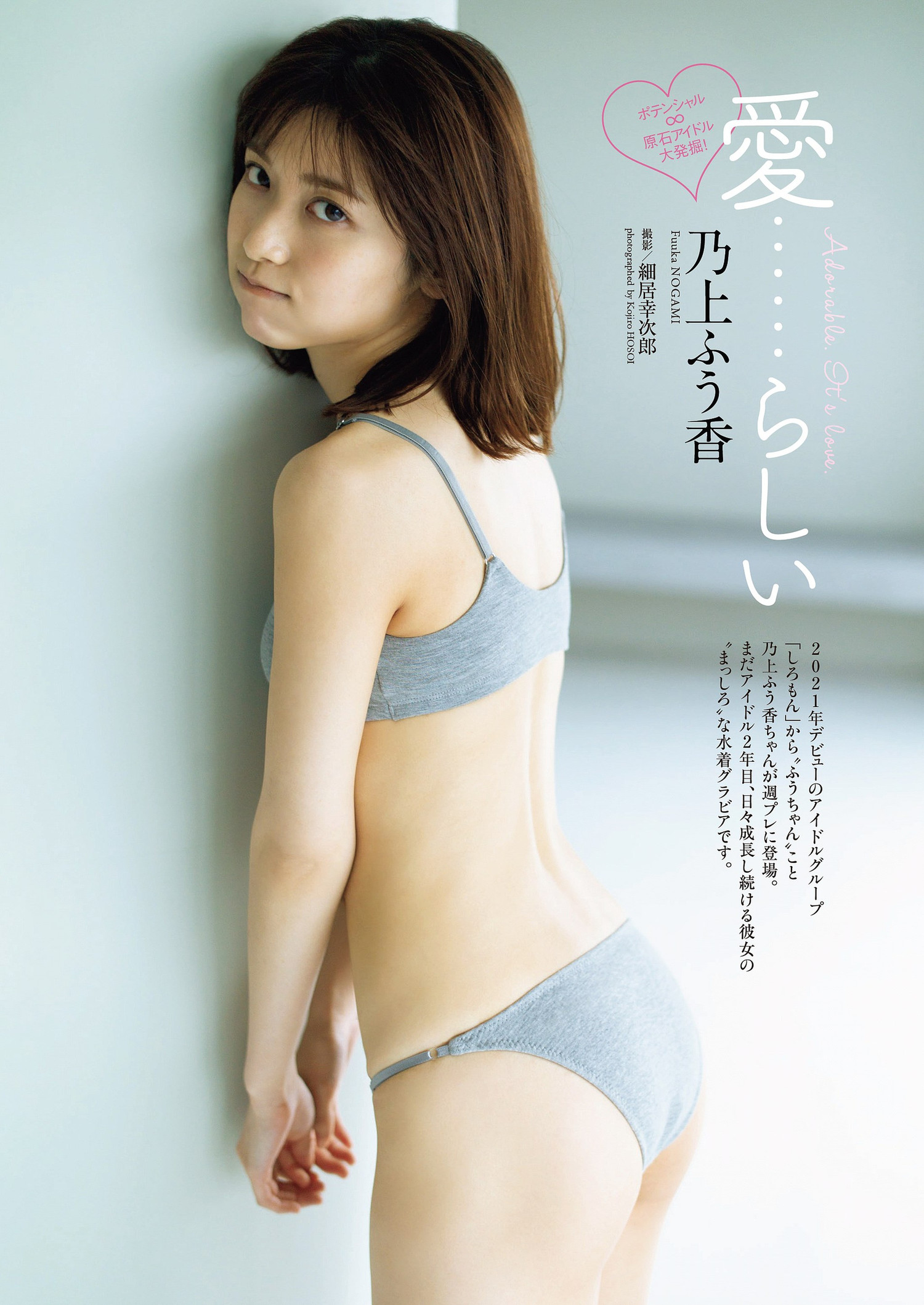 Fuka Nogami 乃上ふう香, Weekly Playboy 2023 No.01 (週刊プレイボーイ 2023年1号) No.65fb7b