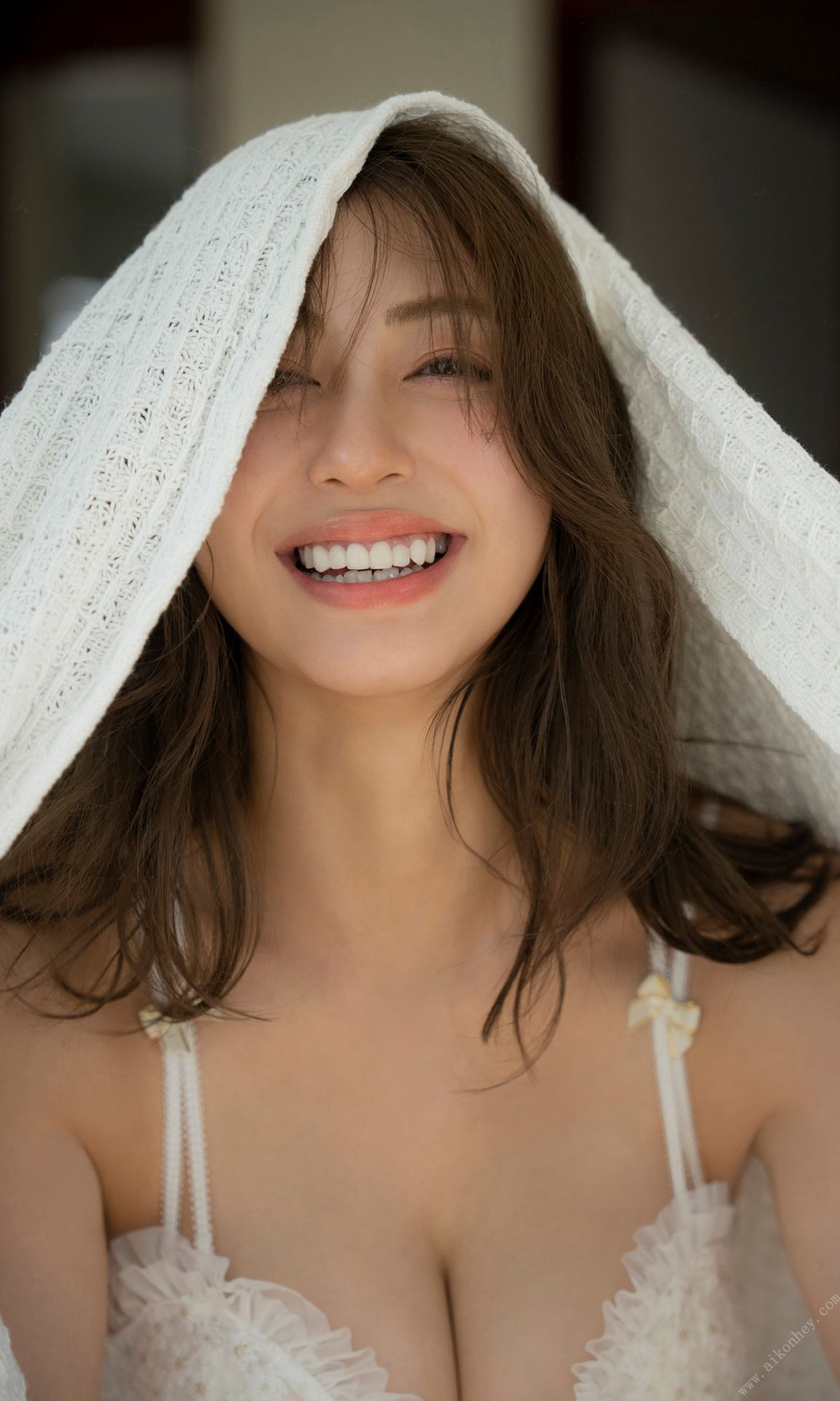 Ai Okawa 大川藍, 週プレ Photo Book 「おかえり女神」 Set.01