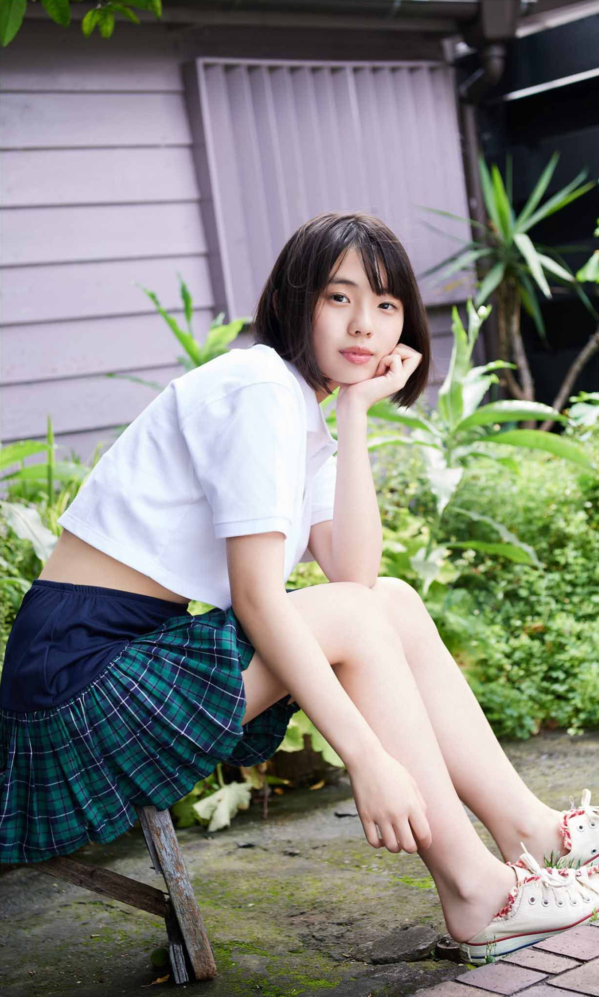 Hina Kikuchi 菊地姫奈, 週プレ Photo Book 「ススメ、夏色女子高生」 Set.01 No.9c3e6f